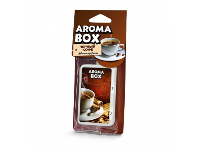 Ароматизатор FOUETTE "Aroma Box" подвесной "Черный кофе" B-14