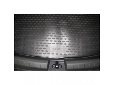 Коврик в багажник SEAT Leon 10/2007->, хб. (полиуретан) от ELEMENT Коврик в багажник SEAT Leon 10/2007->, хб. (полиуретан)