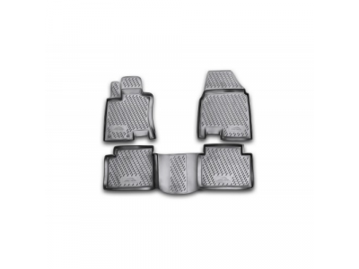 Коврики в салон NISSAN Qashqai+2 2008-2014, 4 шт. (полиуретан) от ELEMENT Коврики в салон NISSAN Qashqai+2 2008-2014, 4 шт. (полиуретан)
