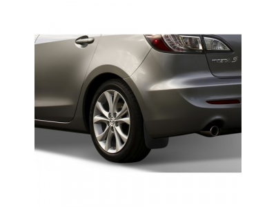 Брызговики задние MAZDA 3, 08/2009-2011 сед. (полиуретан) от FROSCH Брызговики задние MAZDA 3, 08/2009-2011 сед. (полиуретан)