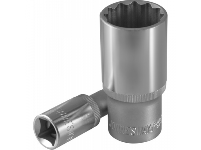 Головка торцевая глубокая 12-гранная 1/2"DR 12 мм., S04HD4712 JONNESWAY от JONNESWAY Головка торцевая глубокая 12-гранная 1/2"DR 12 мм., S04HD4712 JONNESWAY