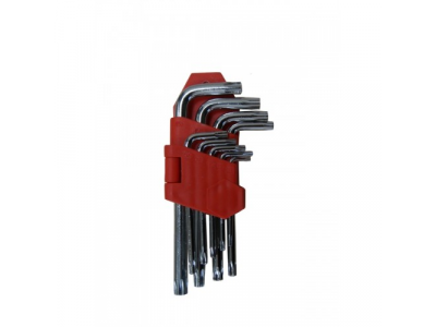 Набор ключей TORX, 9 шт.T10 - T50, стандартные