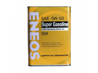 Масло моторное ENEOS Super Gasoline SM Синтетика 5W50 0,94л от ENEOS Масло моторное ENEOS Super Gasoline SM Синтетика 5W50 0,94л
