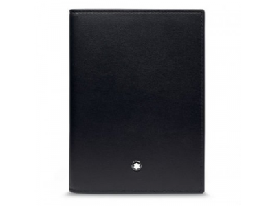 Кожаная обложка для паспорта BMW Passport Cover, by Montblanc, Black от BMW Кожаная обложка для паспорта BMW Passport Cover, by Montblanc, Black